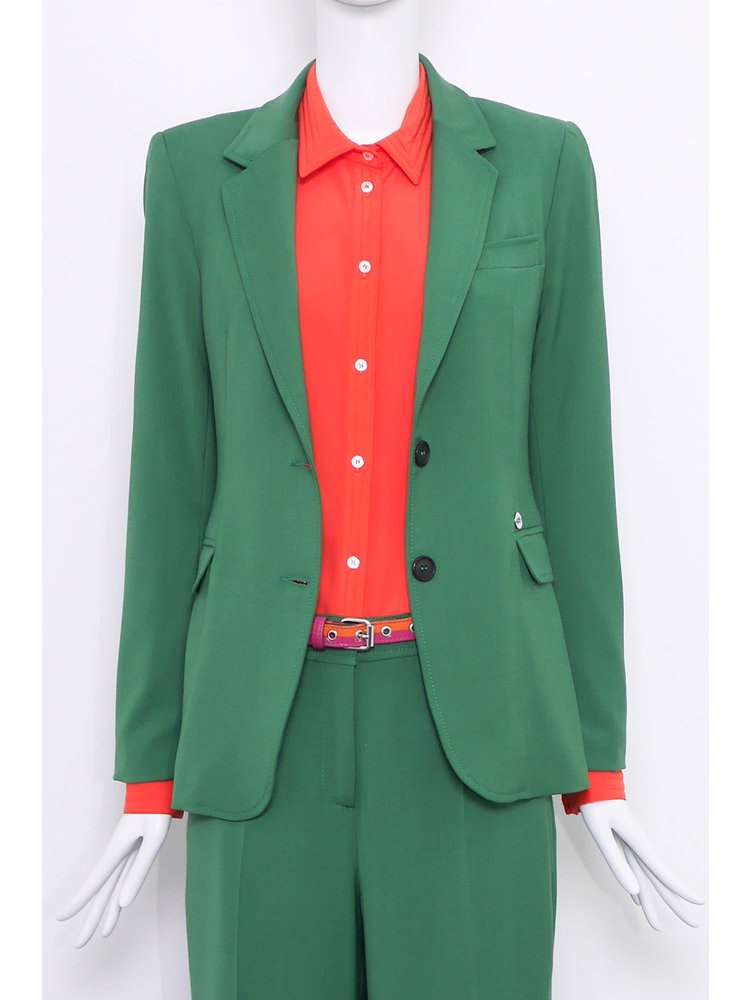 SIS by Spijkers en Spijkers Slim fitted jacket  in green wool blend