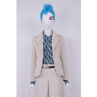 447 OW Diagonal Stripe Jacket