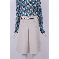 327 Diagonal Ribcord Skirt