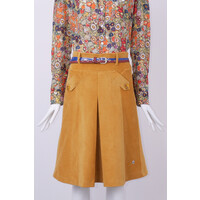 327 Diagonal Ribcord Skirt