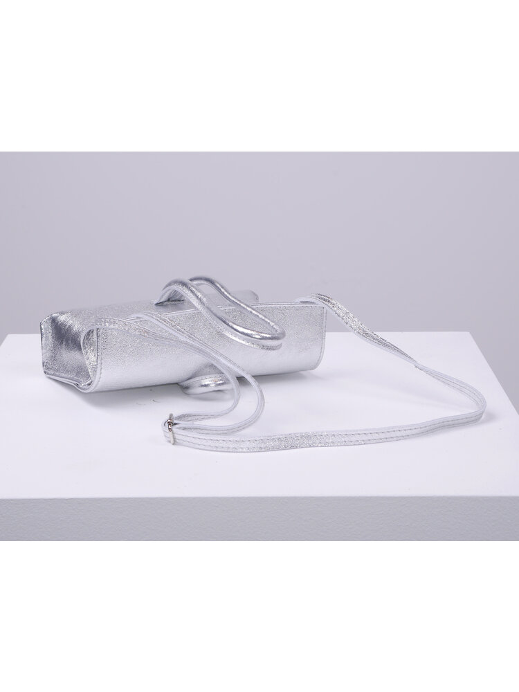 SIS by Spijkers en Spijkers Loop knot clutch bag