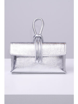 SIS by Spijkers en Spijkers Loop knot clutch bag