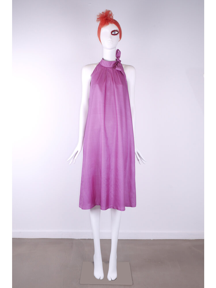 SIS by Spijkers en Spijkers SILK HALTER DRESS