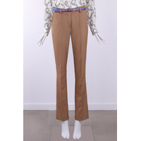 AW24 217  Long Pintuck flair pants
