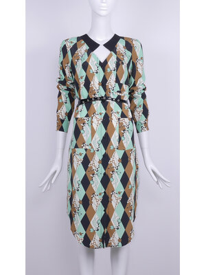 SIS by Spijkers en Spijkers 503 Cricket Dress HARLEQUIN print