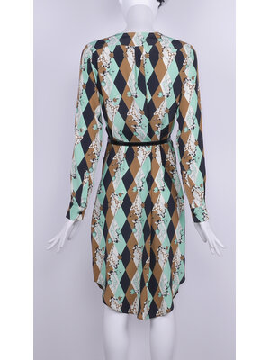 SIS by Spijkers en Spijkers 503 Cricket Dress HARLEQUIN print