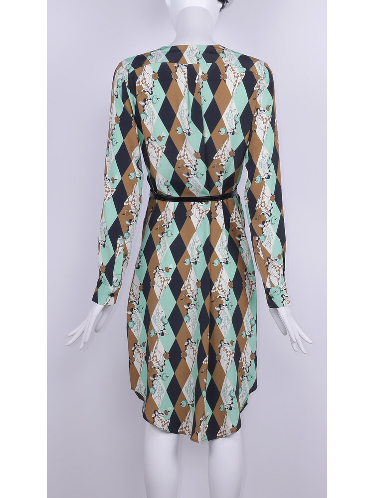 SIS by Spijkers en Spijkers 503 Cricket Dress HARLEQUIN print