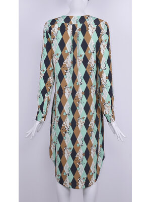 SIS by Spijkers en Spijkers 503 Cricket Dress HARLEQUIN print