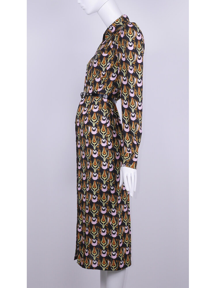 SIS by Spijkers en Spijkers 537 round colour dress TULIP print