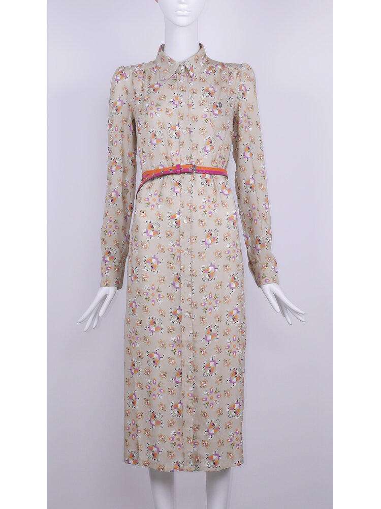 SIS by Spijkers en Spijkers 537 round colour dress TURTLE  print