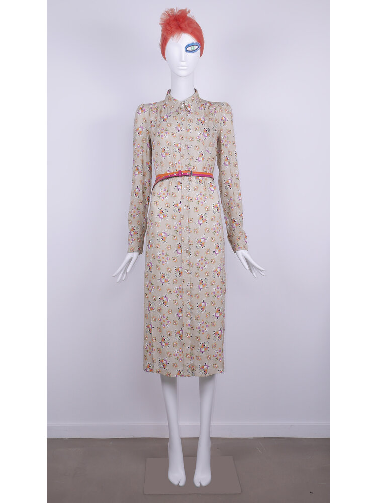 SIS by Spijkers en Spijkers 537 round colour dress TURTLE  print