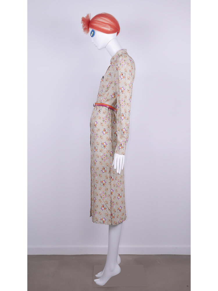 SIS by Spijkers en Spijkers 537 round colour dress TURTLE  print