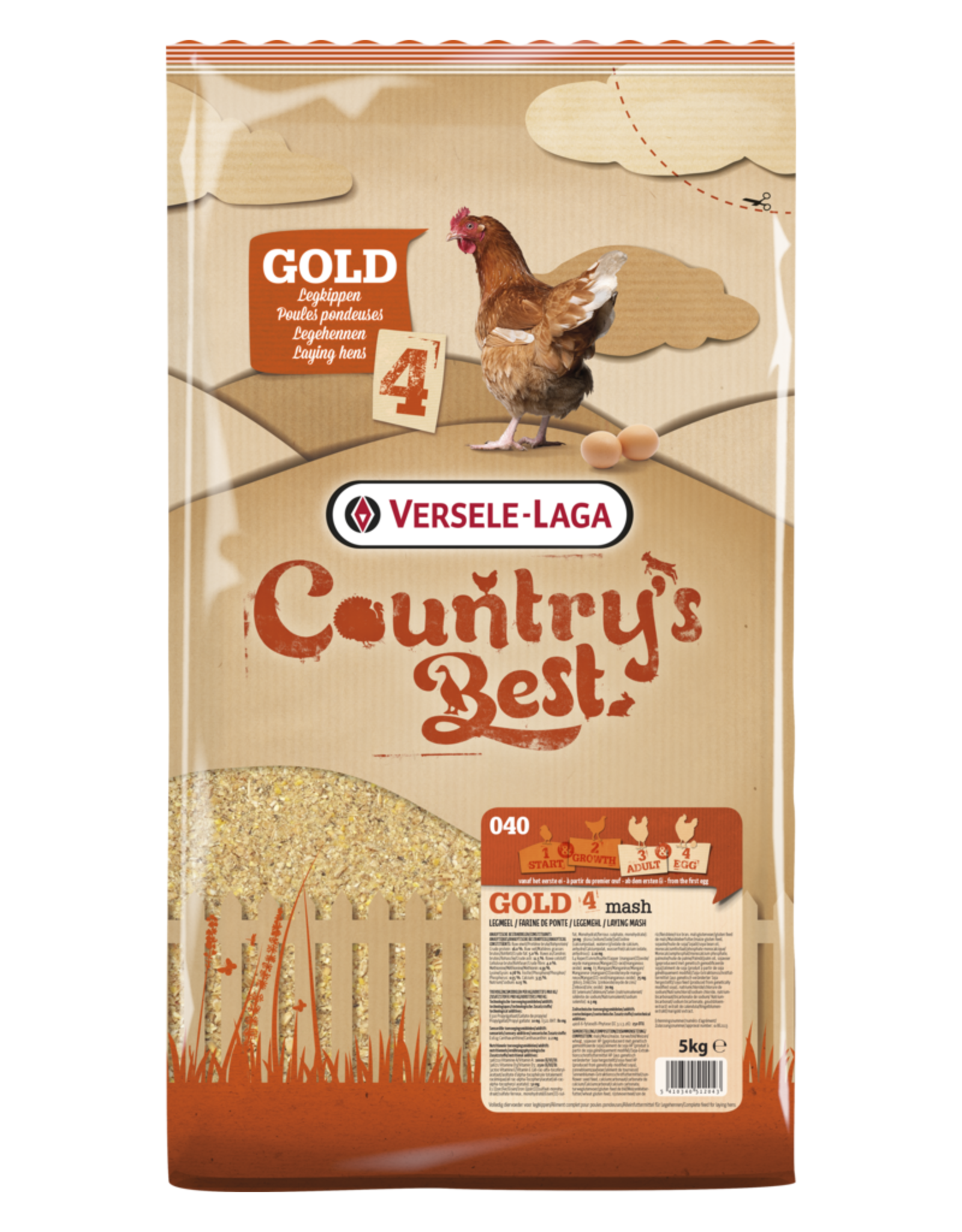 Versele laga Gold 4 mini mix - 5 KG