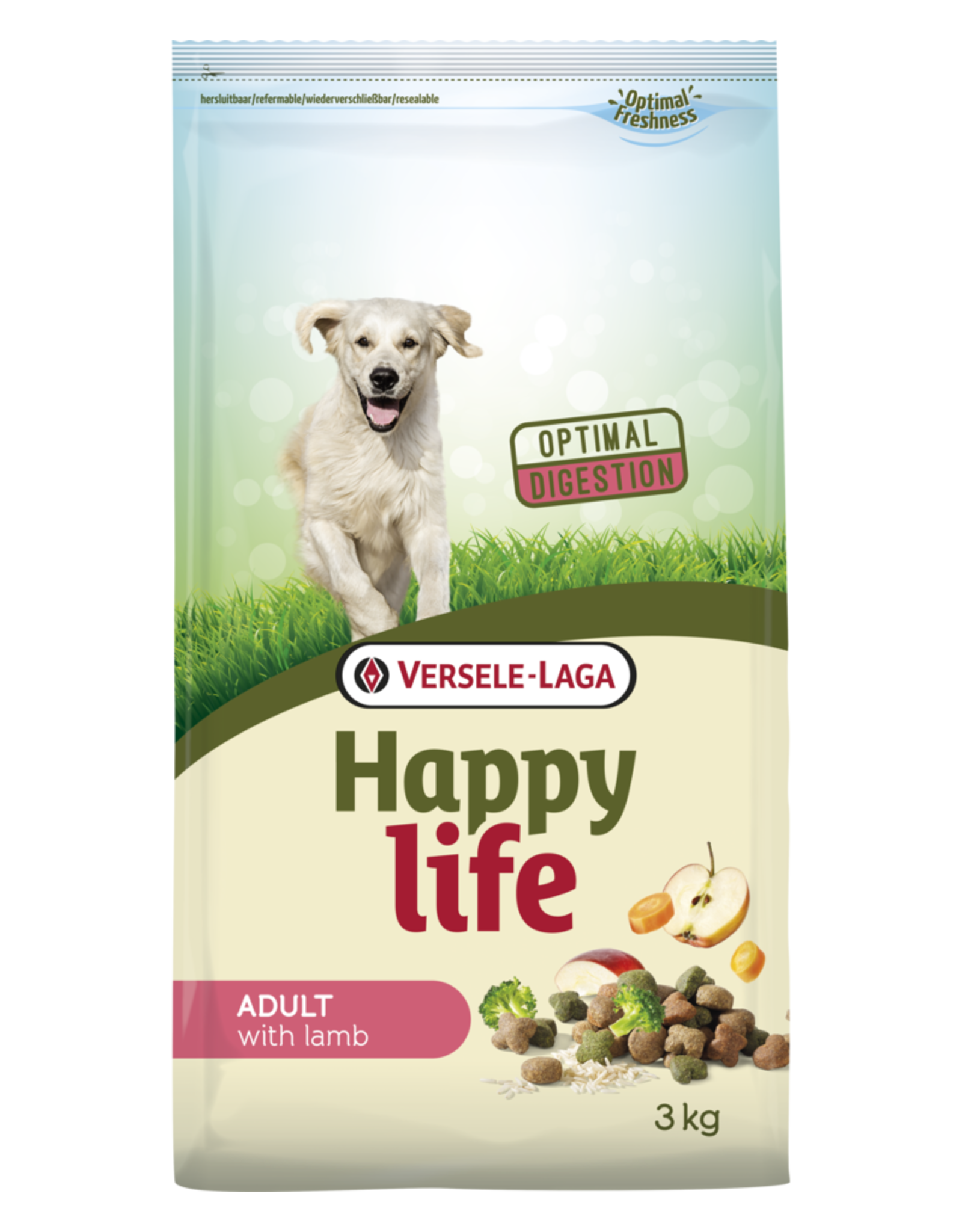 Versele laga Happy Life Adult Lamb - 3 KG