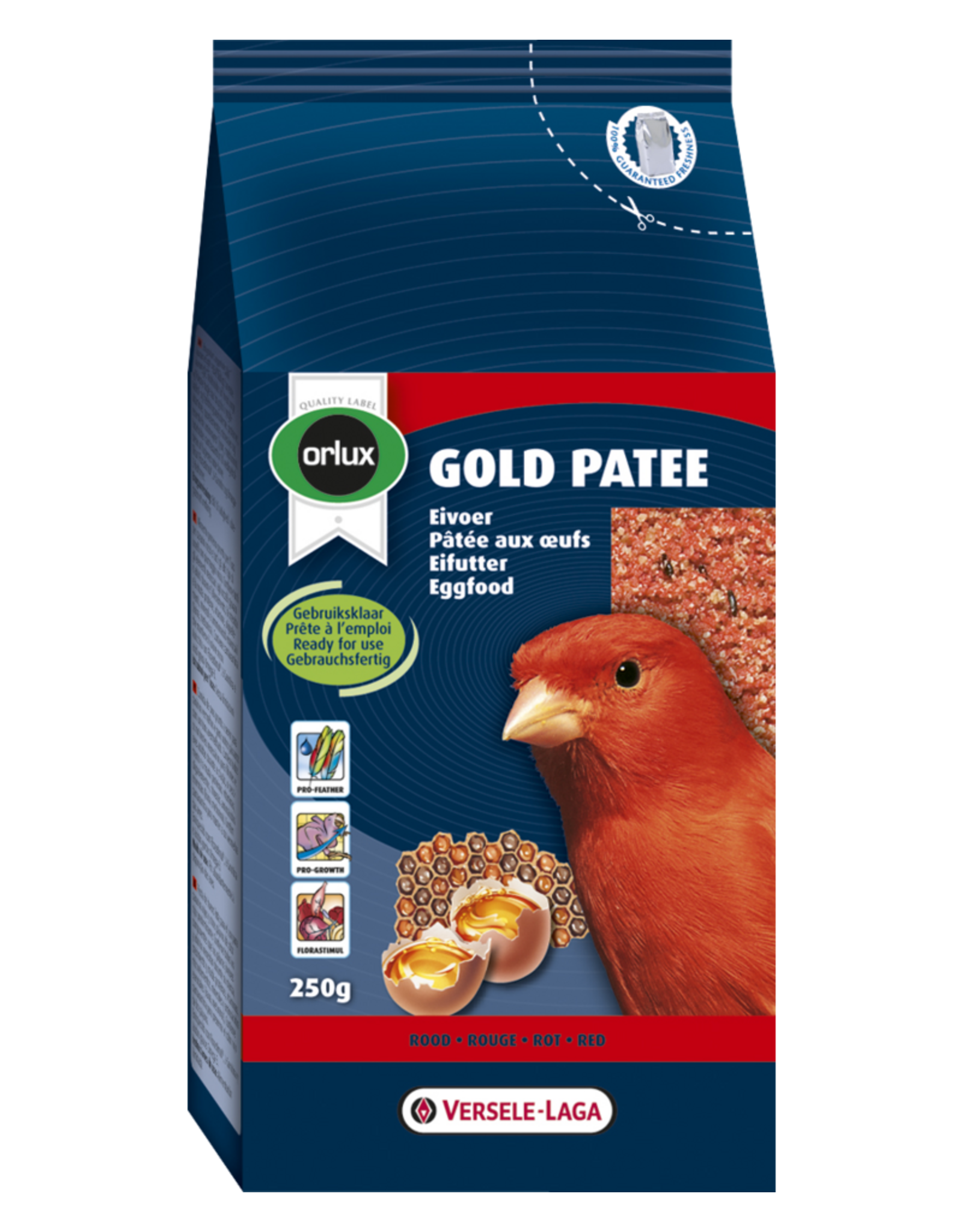 Orlux Orlux Gold patee rood - 1 KG