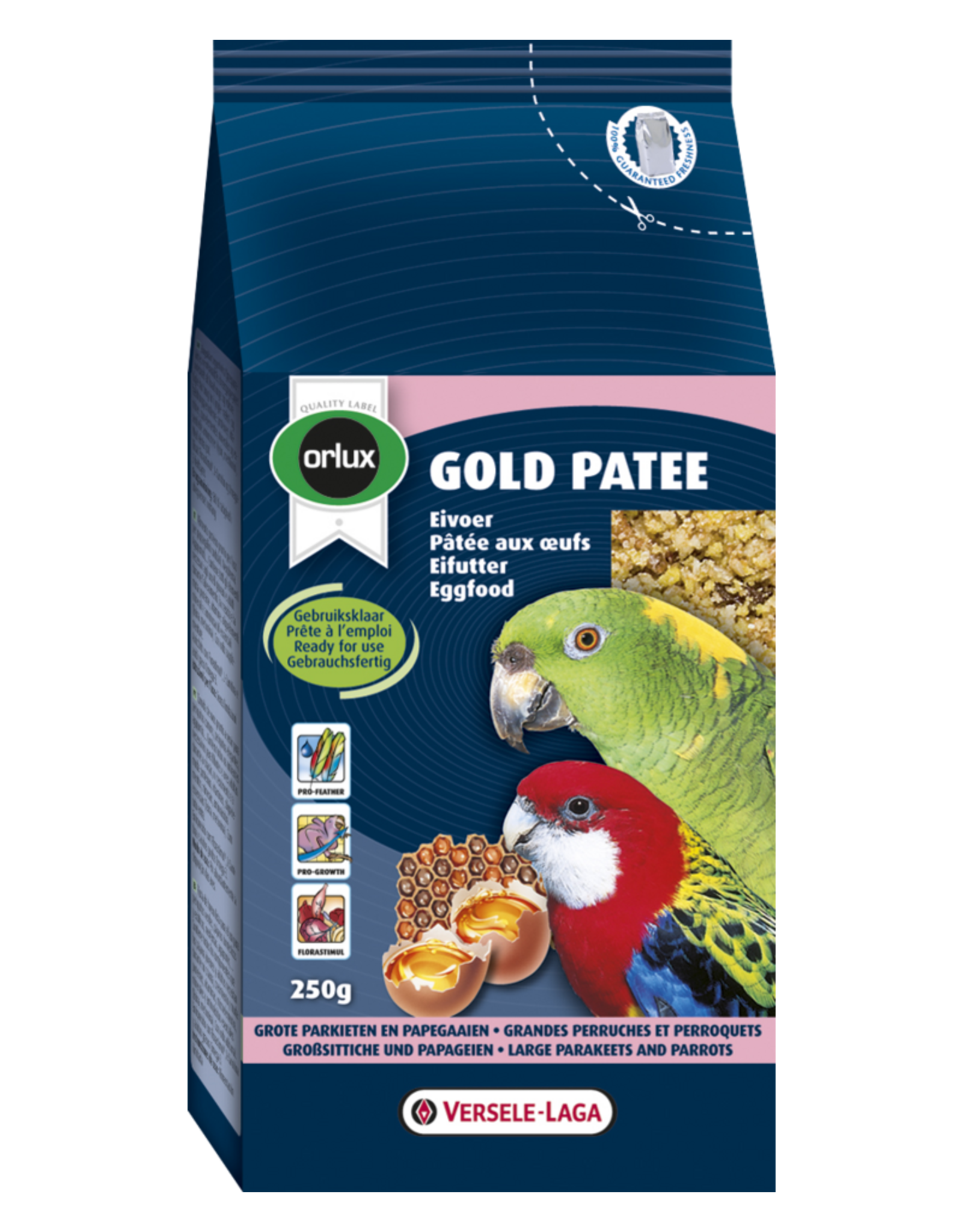 Orlux Goldpatee Papegaai/Gr parkiet - 25 KG