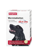 Beaphar Wormtablet all in one 2.5 - 20 - 2 Stuks