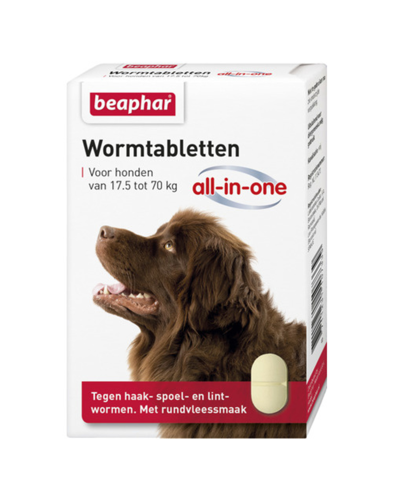 Beaphar Wormtablet all in one 17.5 - 70 - 2 Stuks