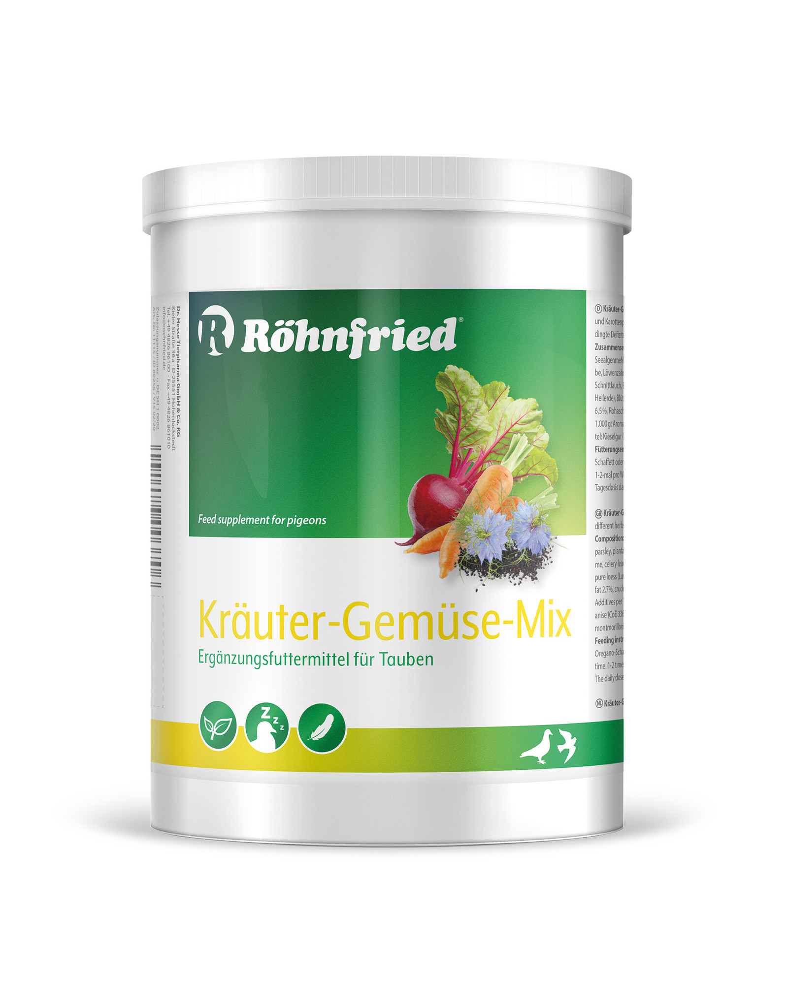 Röhnfried Kräuter mix komplett - 500 Gram