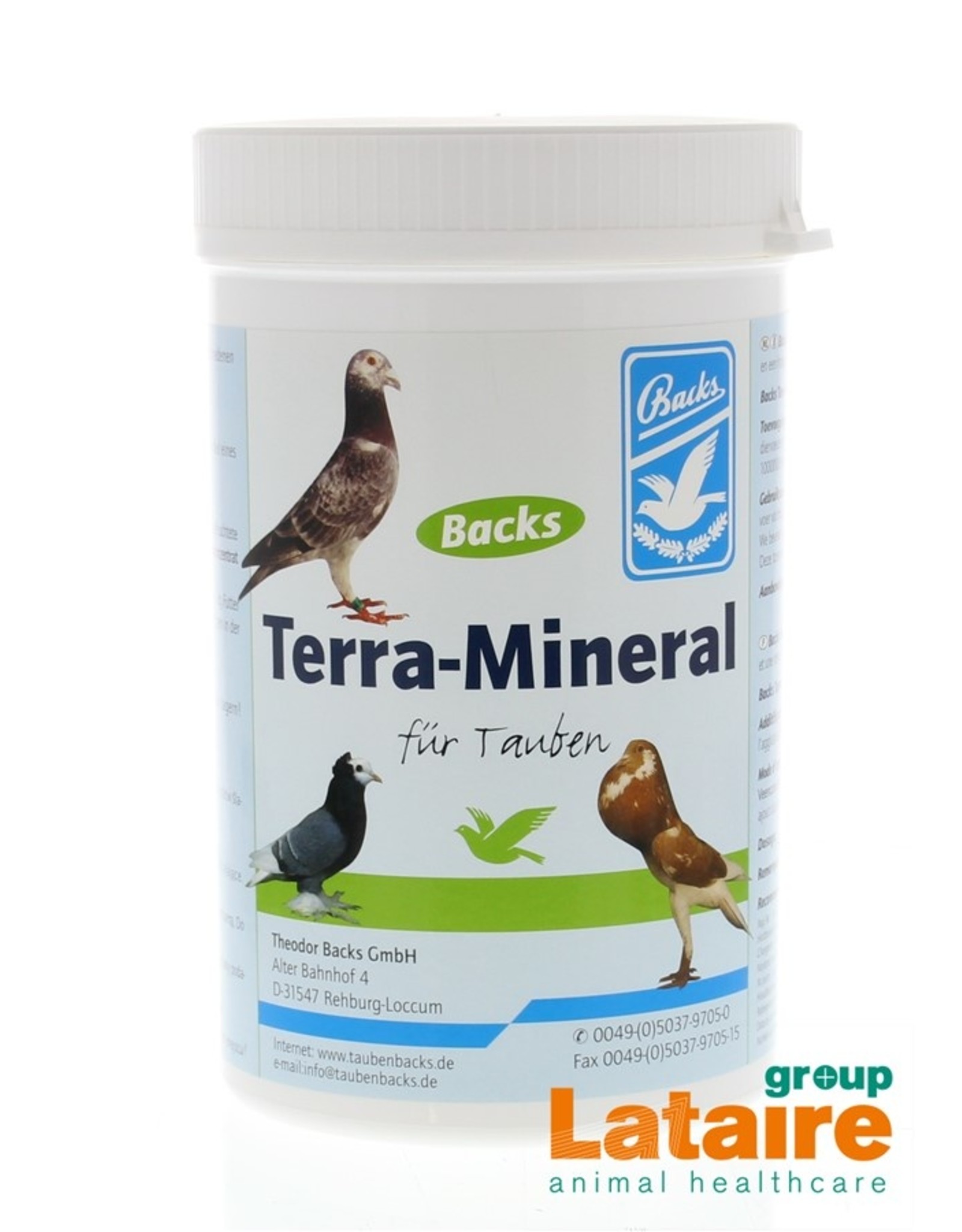 Backs Terra Mineral - 1 KG