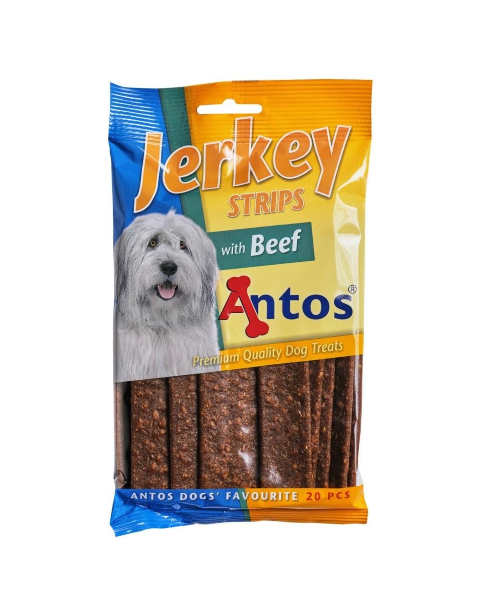 Antos Jerkey strip beef - 20 Stuks