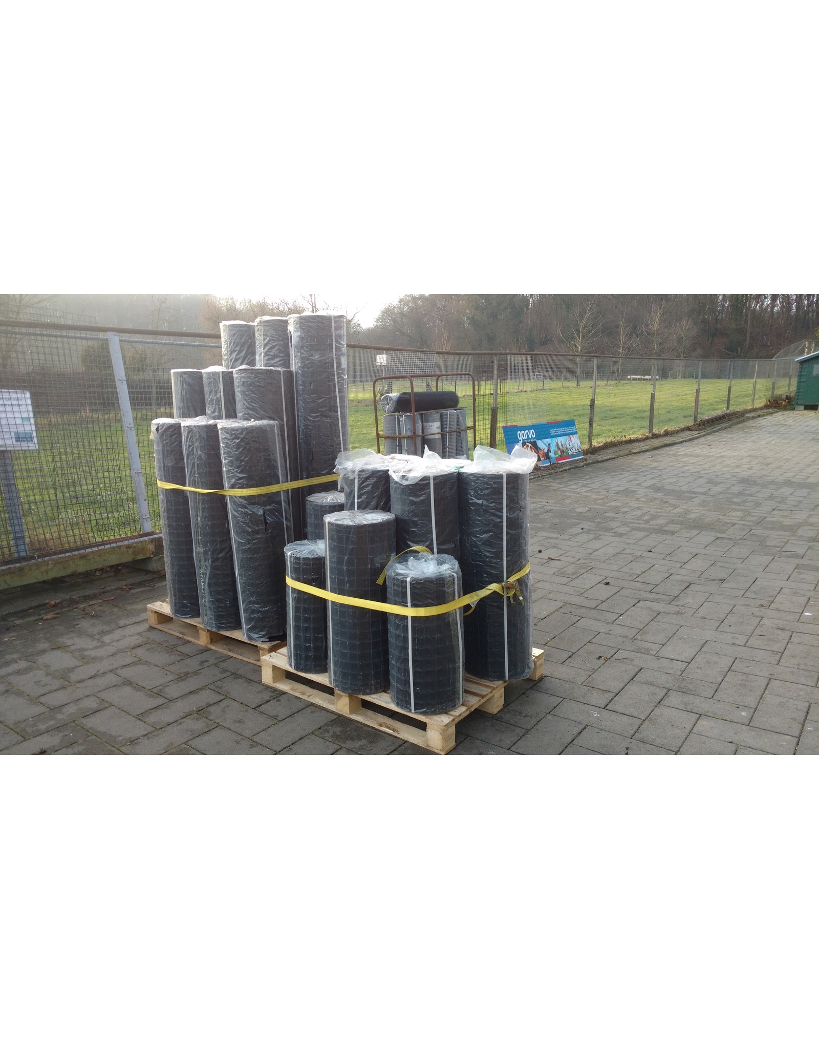 Zelfbouw materialen Eurofence draad Zw 120cm H - 25 Meter