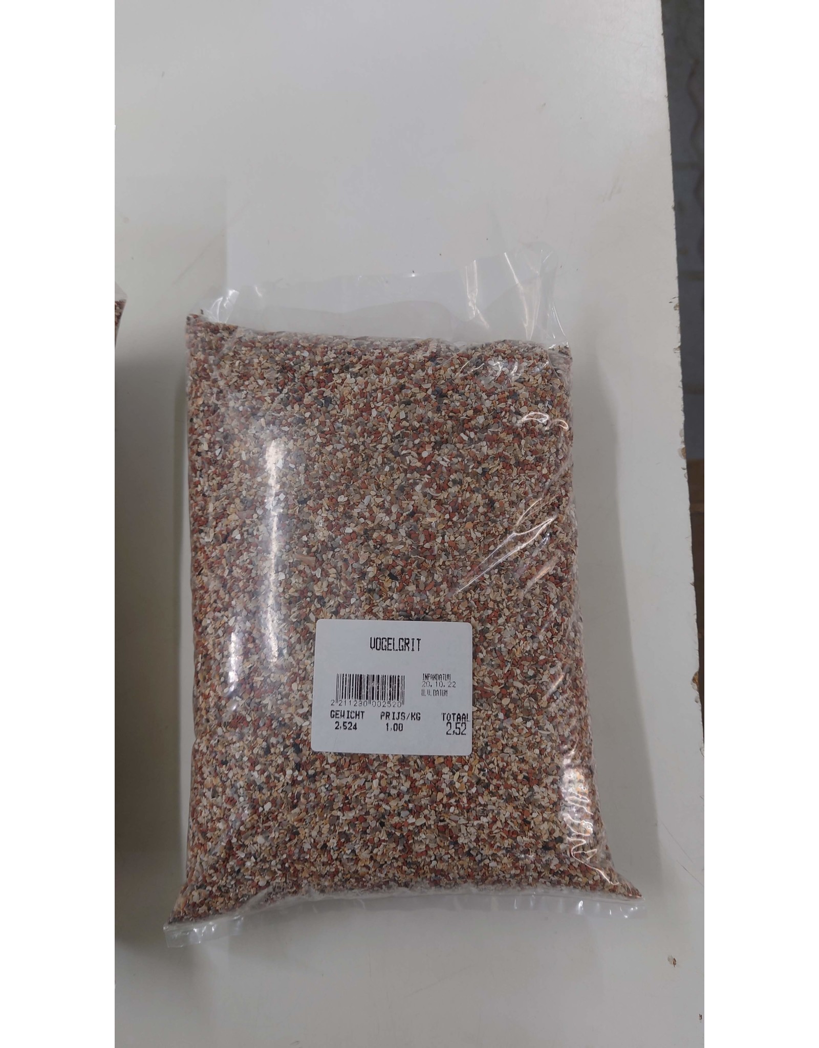 Eigen merk Vogelgrit - 2,5 KG