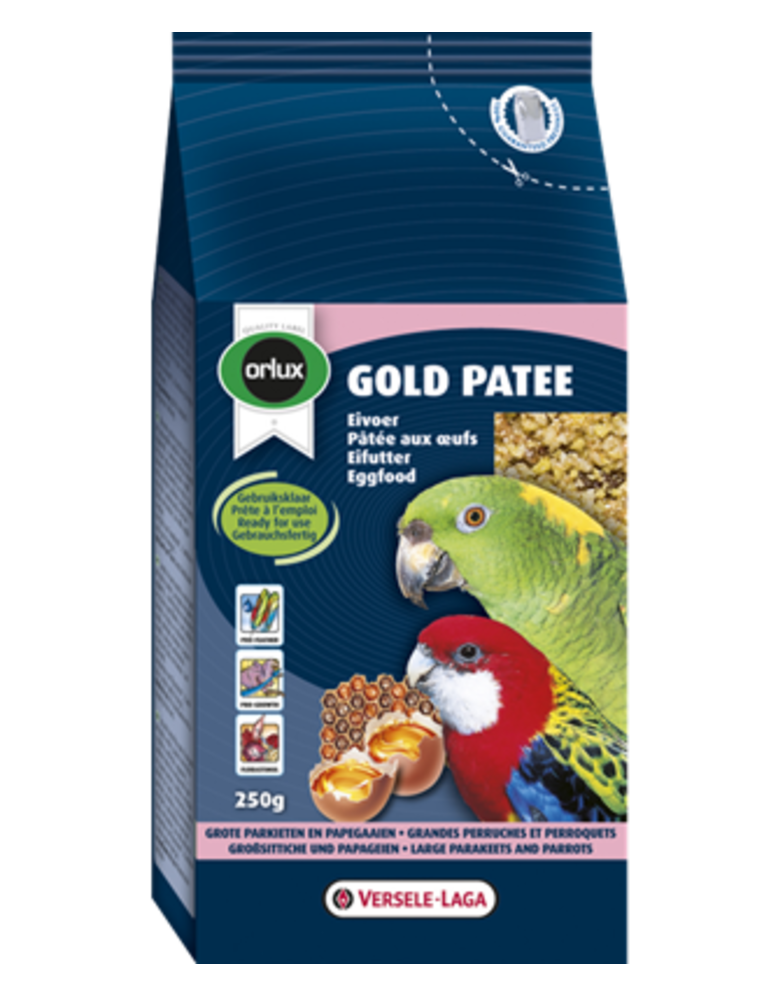 Orlux Gold patee Papegaai/Gr park - 1 KG