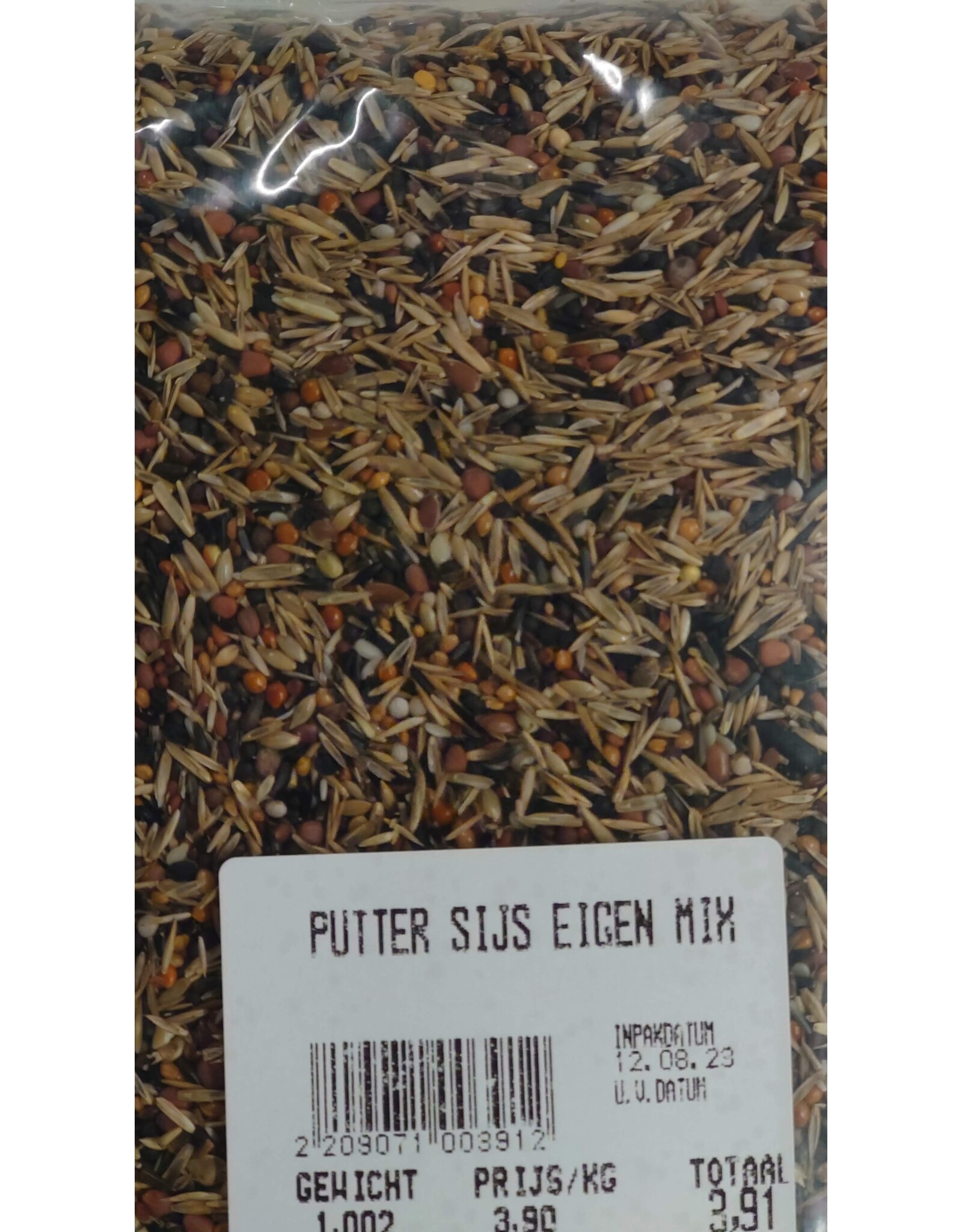 Eigen merk Putter / Sijs eigen mix - 1 KG