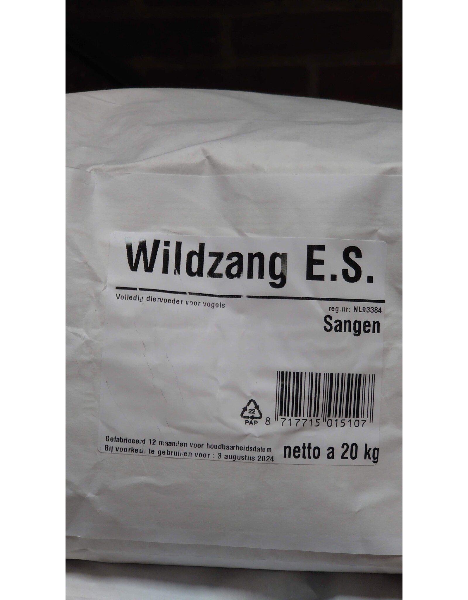Eigen merk Wildzang E.S Sangen - 1 KG