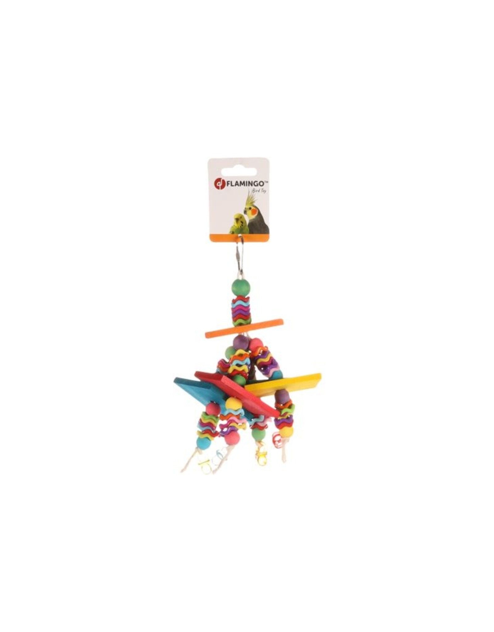 Flamingo Vogelspeeltje Tweety 22cm - 1 Stuks