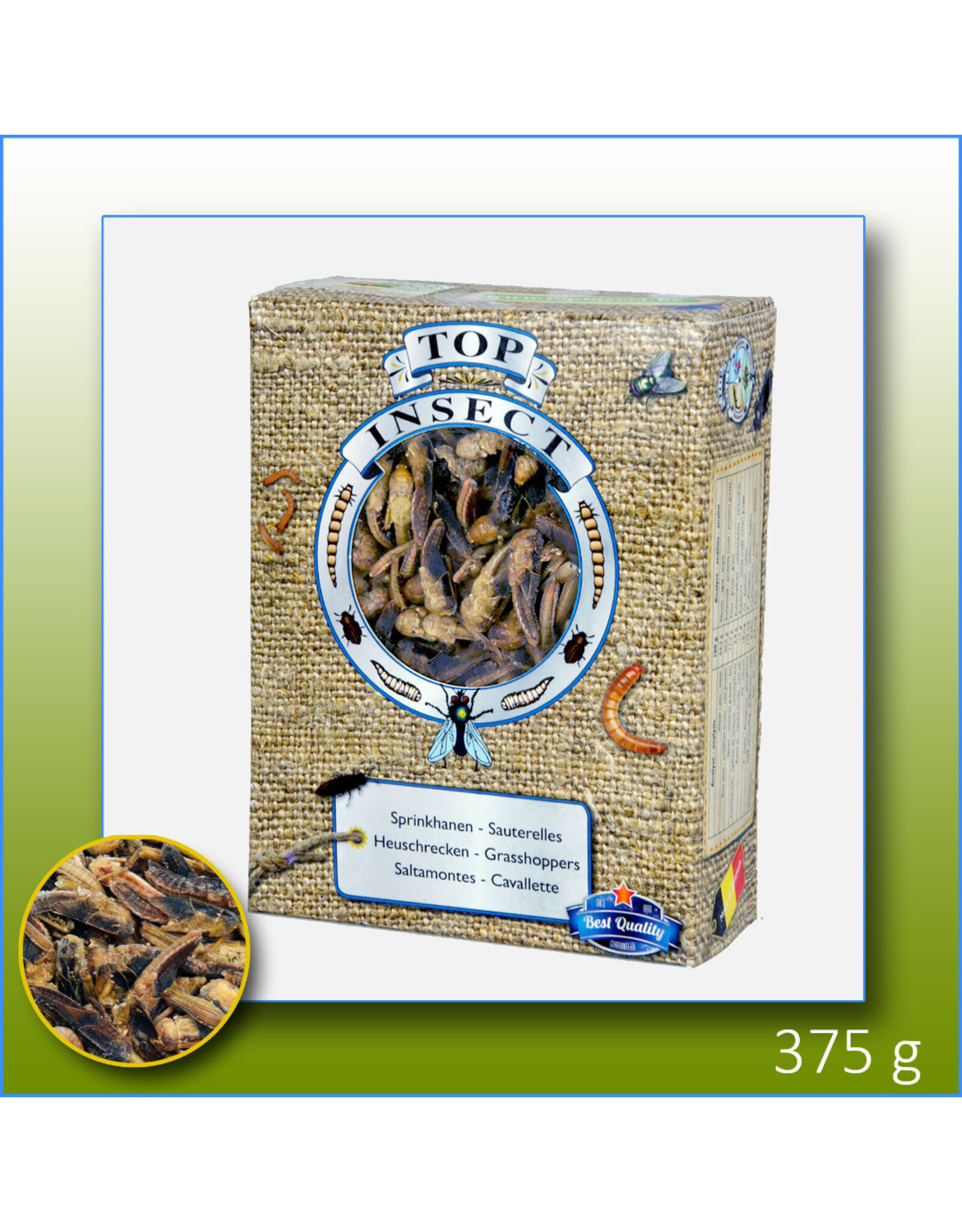 Overige Ingevroren Sprinkhanen - 1 Liter