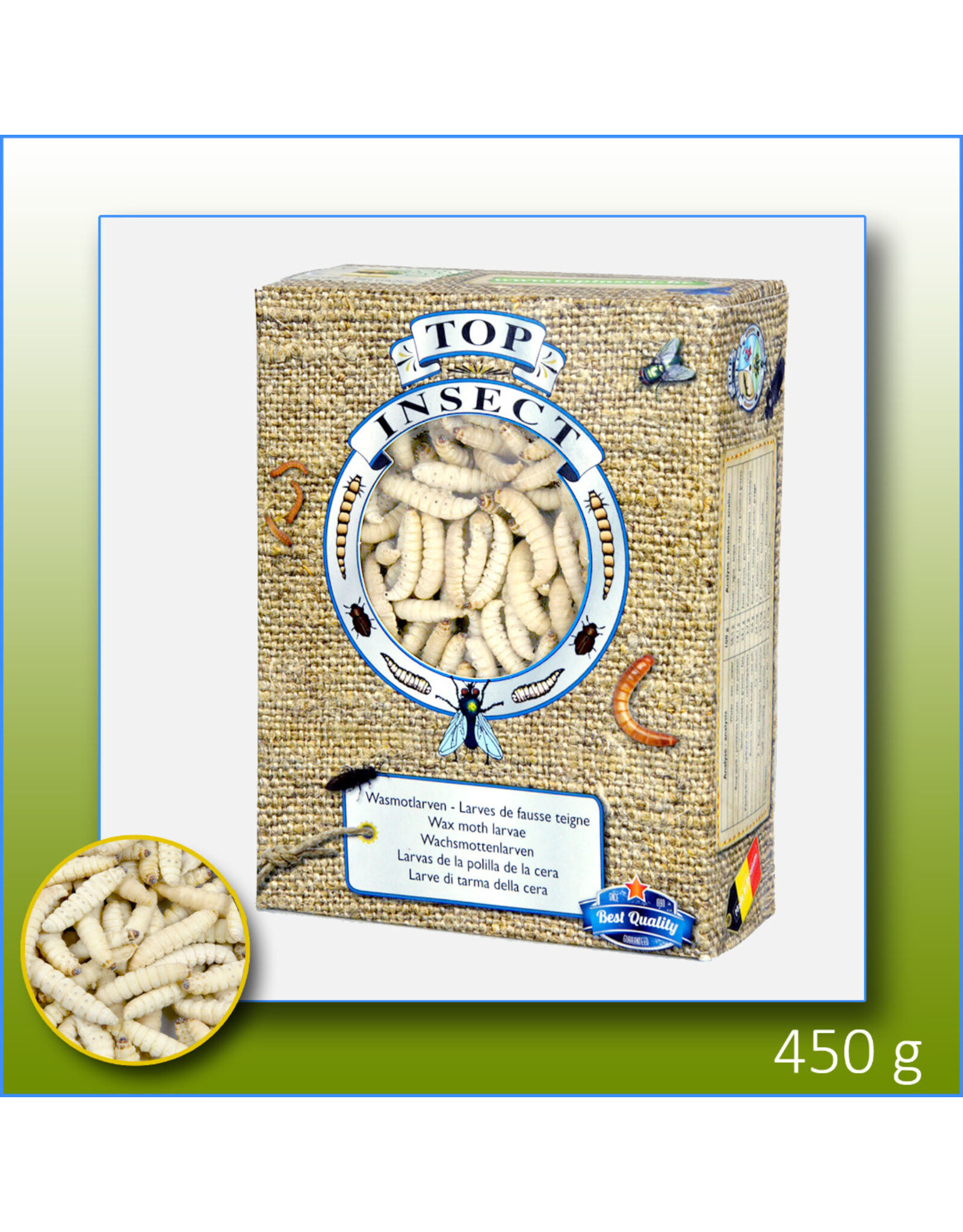 Overige Ingevroren Wasmotten - 450 Gram