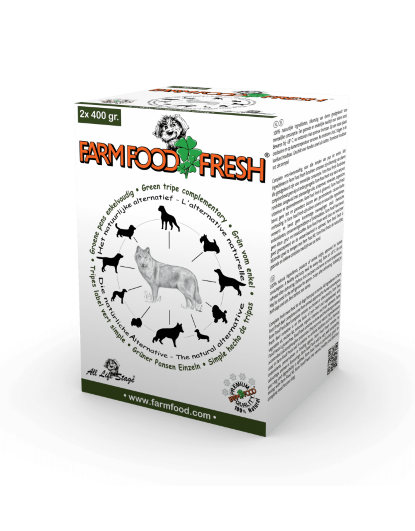 Overige Farmfood fresh pens enkelv. - 800 Gram