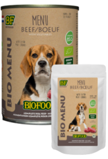 Biofood Hond Organic Rund Menu blik - 400 Gram