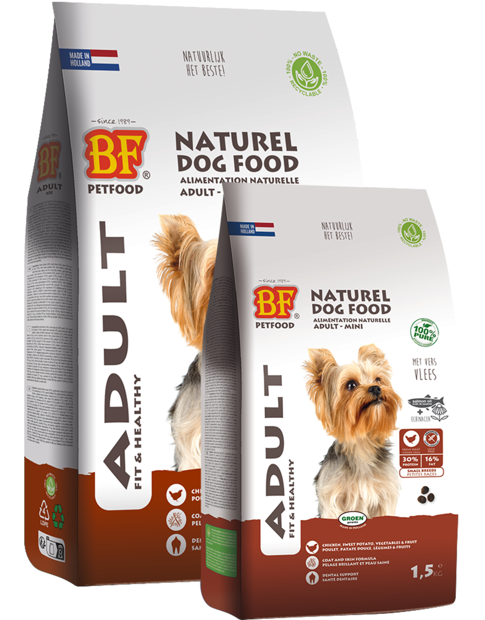 Biofood Biofood Adult Smal Breed - 1,5 KG