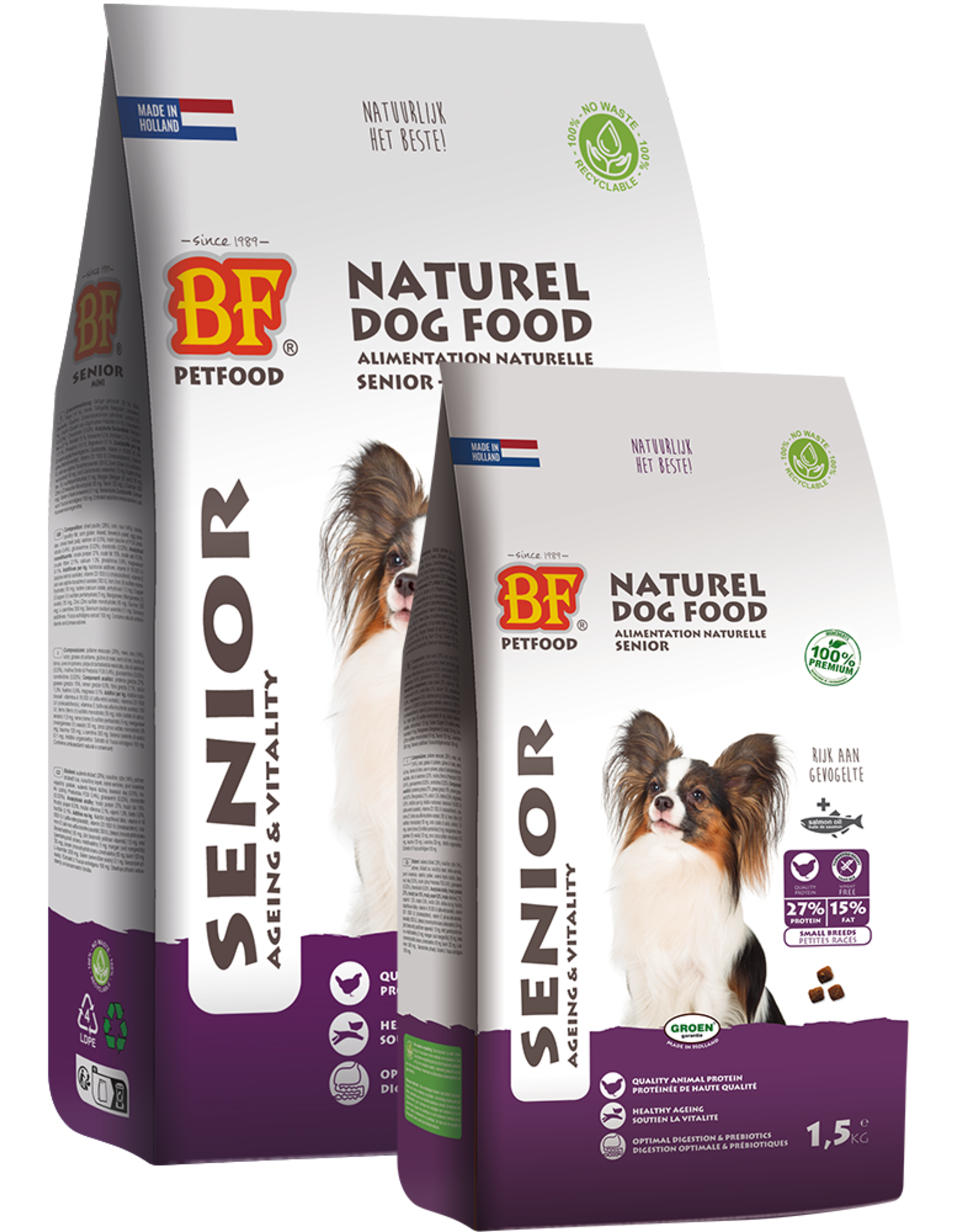 Biofood Biofood Senior Smal Breed - 1,5 KG