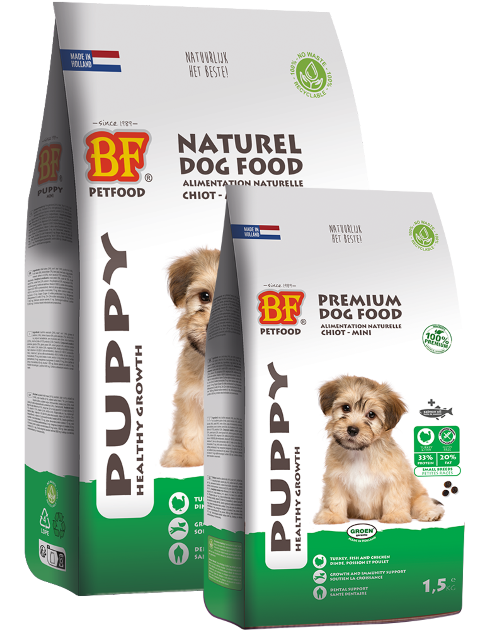 Biofood Biofood Puppy Smal Breed - 1,5 KG