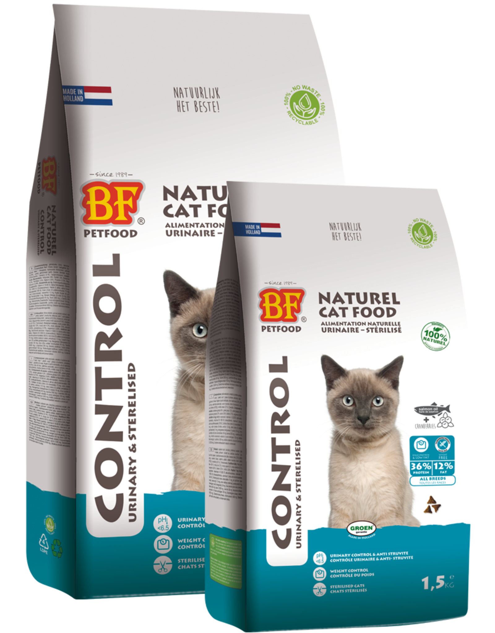 Biofood Biofood Cat Food Control - 1,5 KG
