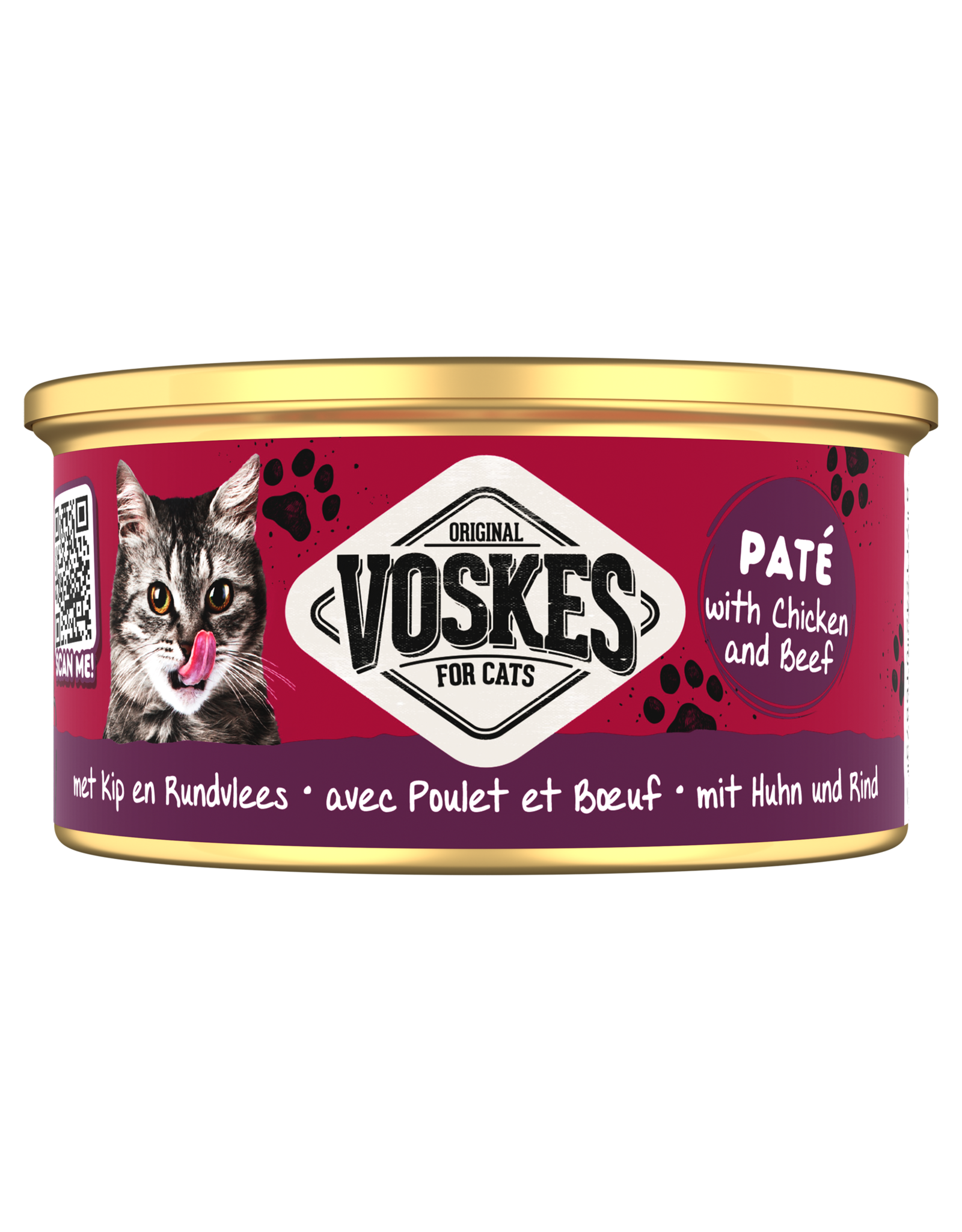 Voskes Pate Kip en Rundvlees - 85 Gram