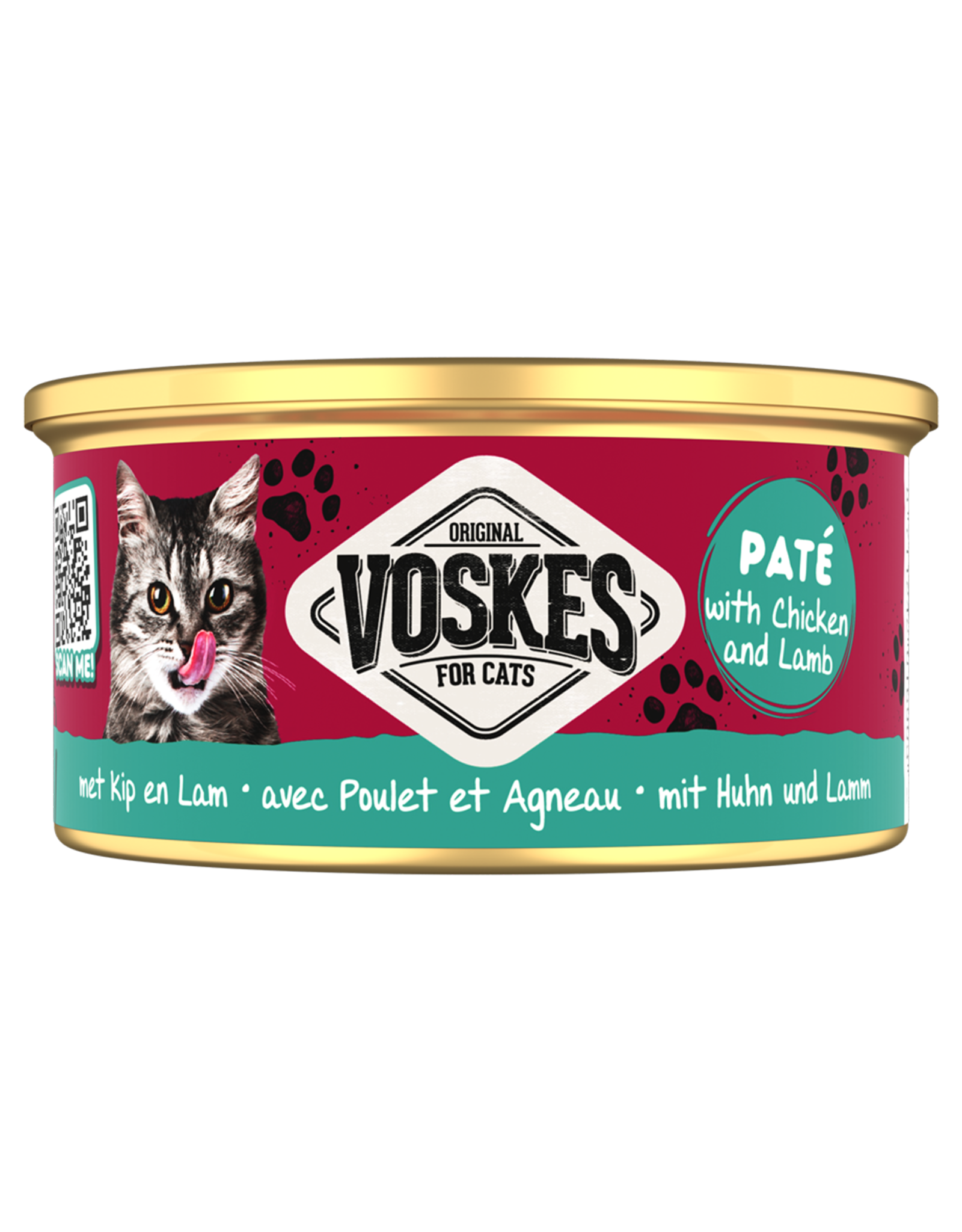 Voskes Pate met Kip en lam - 85 Gram