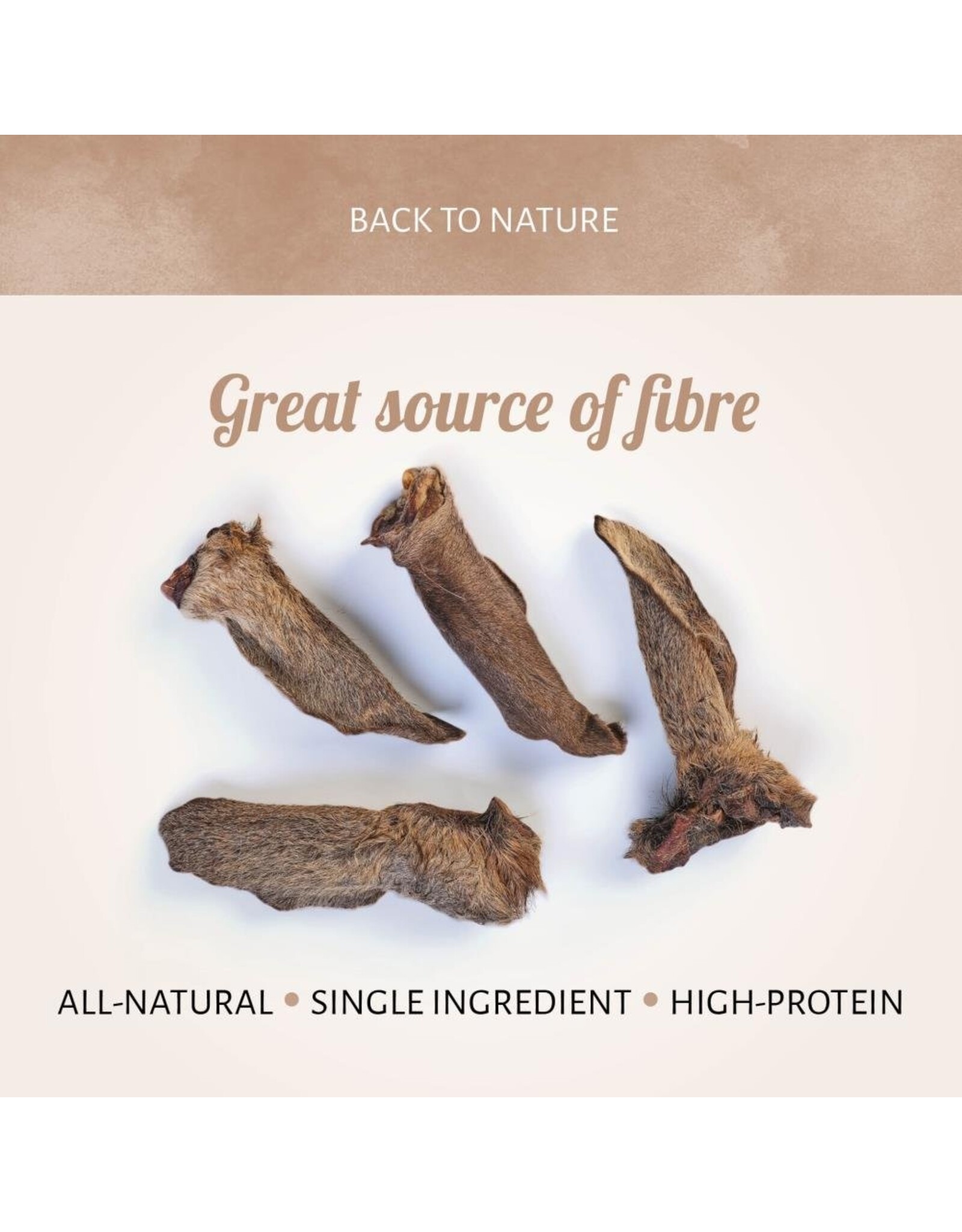 Antos Herten Oren Met Vacht - 3 Stuks