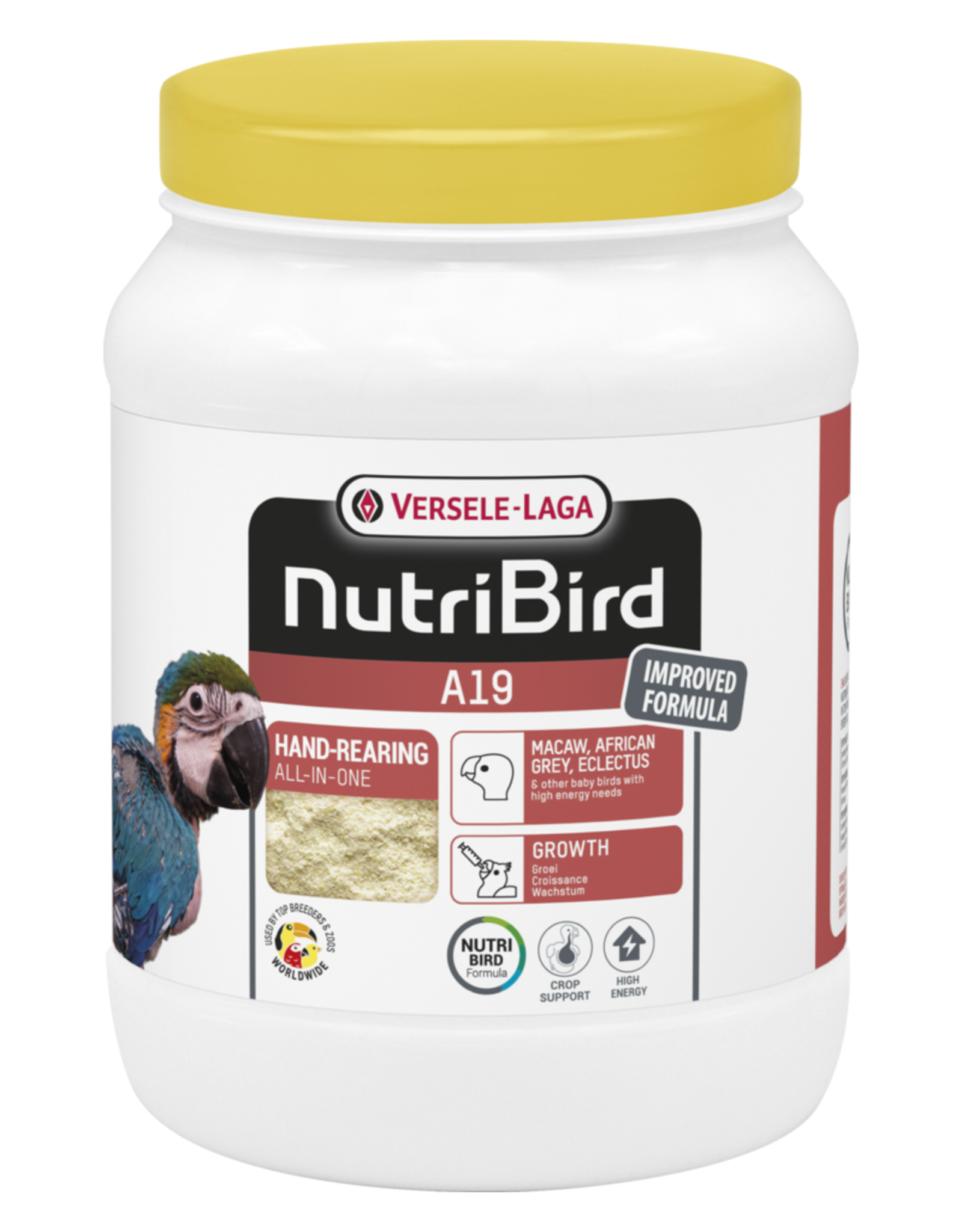 Versele laga Nutribird A19 Papegaai - 800 Gram