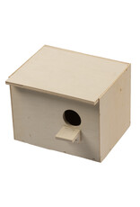 Broed accessoires Nestkast parkiet liggend 20*19*15 - 1 Stuks