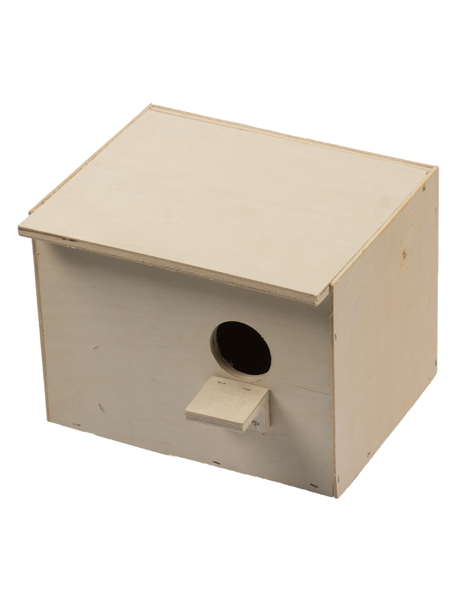 Broed accessoires Nestkast parkiet liggend 20*19*15 - 1 Stuks