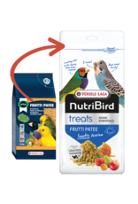 Nutribird Treats Frutti patee Exotic Fusion - 250 Gram