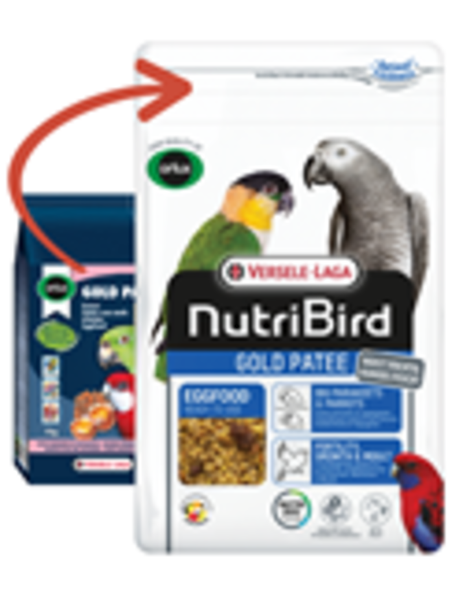 Nutribird Gold Patee Gr Parkiet & Papegaai - 5 KG