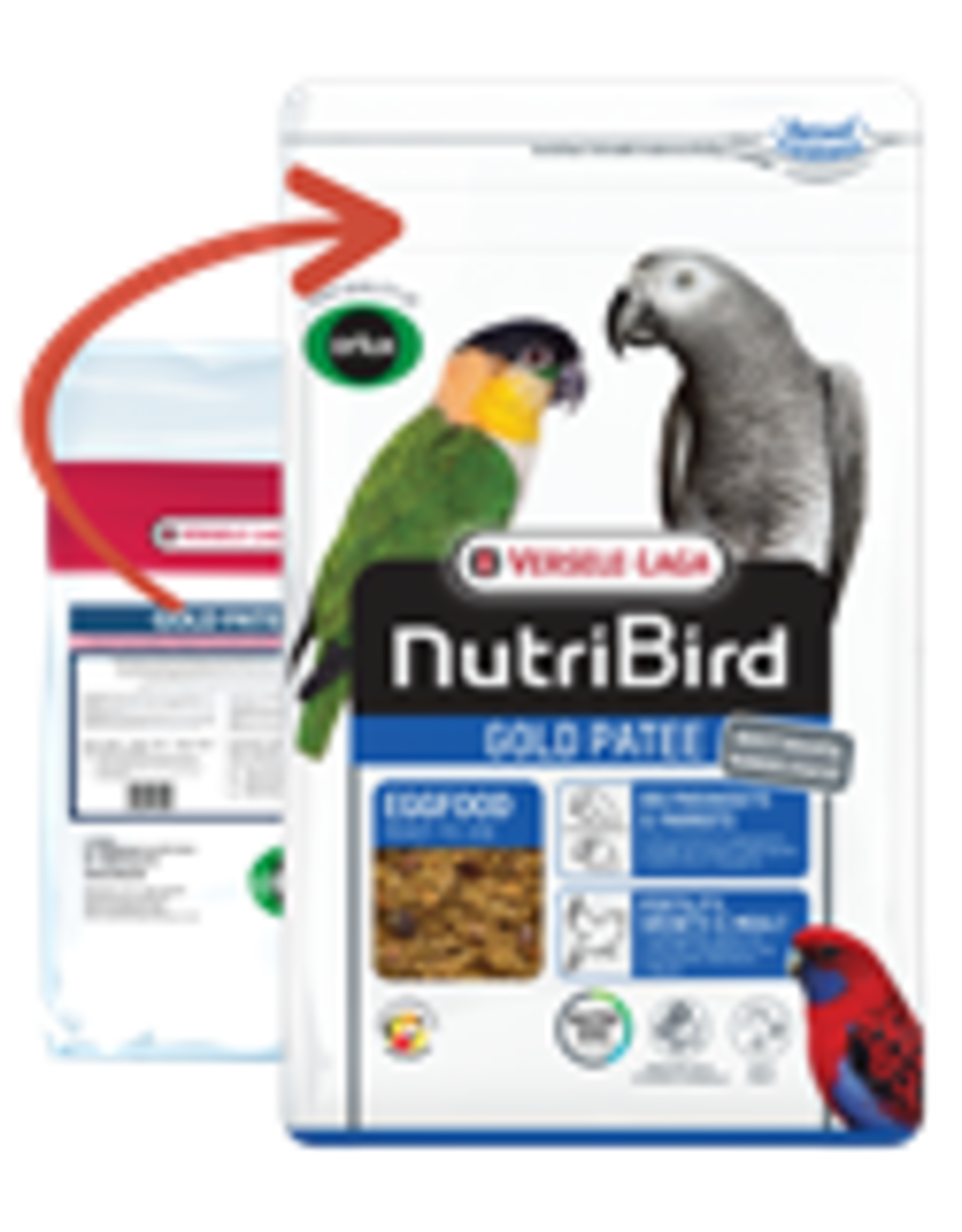 Nutribird Gold Patee Gr Parkiet & Papegaai - 5 KG