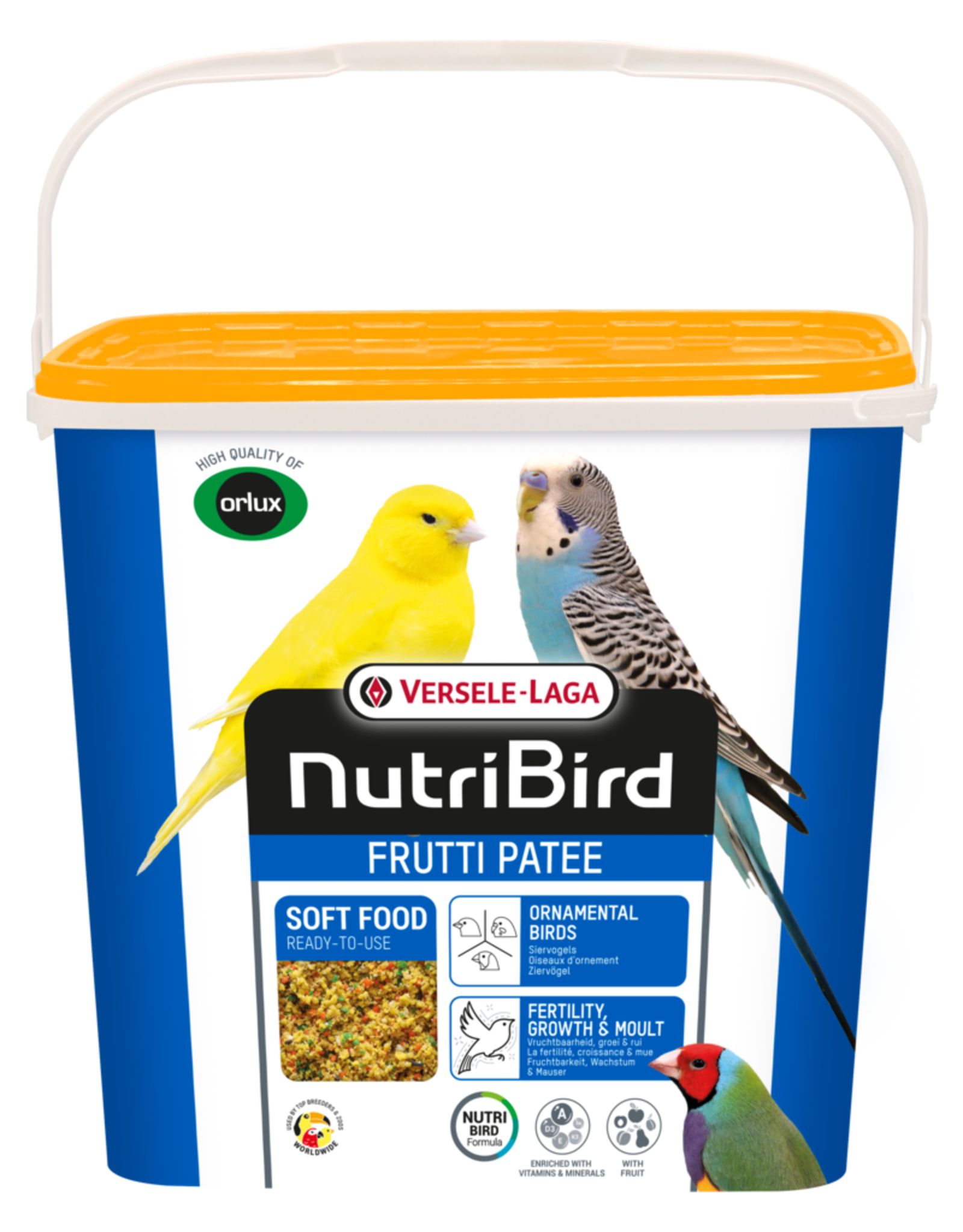 Nutribird Orlux Frutti Patee - 5 KG