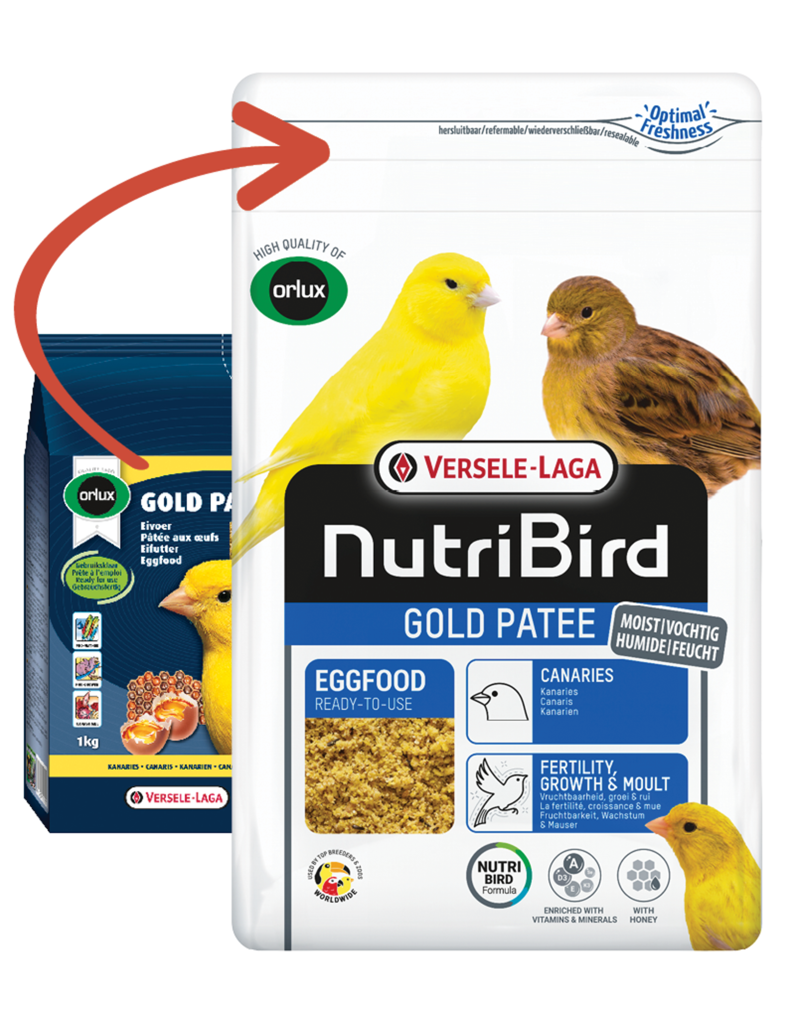 Nutribird Gold Patee Kanarie - 1 KG